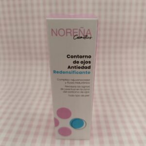 CONTORNO DE OJOS ANTIEDAD. REDENSIFICANTE. NOREÑA COSMETICS