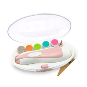 SET LIMA ELECTRICA DE UÑAS BEBES Y ADULTOS HAAKAA