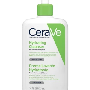 Cerave Limpiadora hidratante para cuerpo y rostro. 473ml