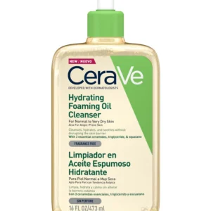 Cerave Limpiador en aceite espumoso hidratante. 473ml