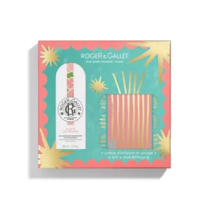 Roger & Gallet Cofre Agua Perfumada + Difusor Fleur de Figuier 100ml