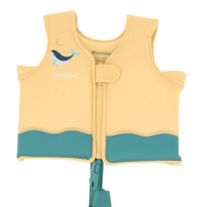 Chaleco Flotador Aprendizaje Whale Teal Monnëka 2-3 años