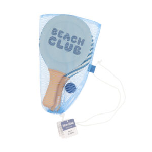 Palas de Playa Neopreno Stripes Blues & Beyond con Pelota Monnëka